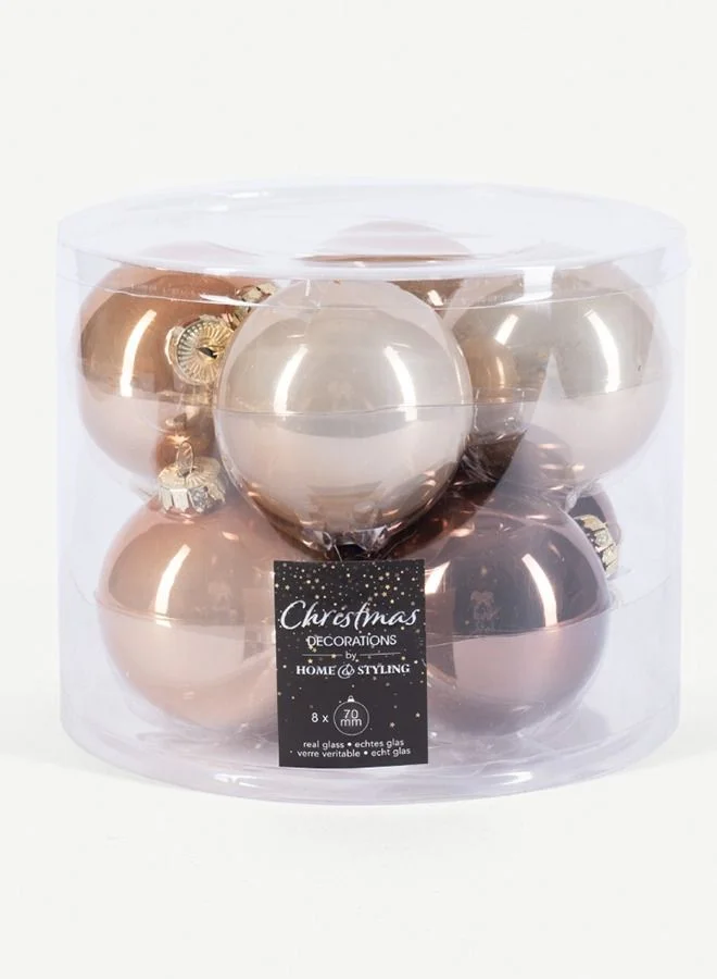 OC HOME Christmas Balls 70mm Gold