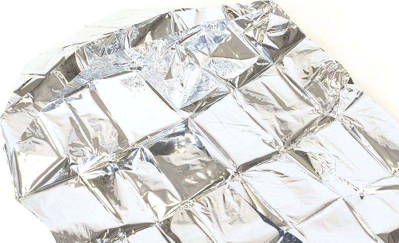 PRIMACARE CS-6835 Sterile Foil Baby Bunting Blanket for Newborns and Infant, Disposable Emergency Heat Saving, 30" x 17" - Image 3