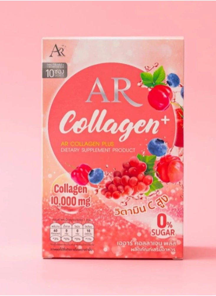 AR - AR Collagen Plus - Sugar-Free Collagen Drink for Radiant Skin, Hair, and Joint Health - Image 1