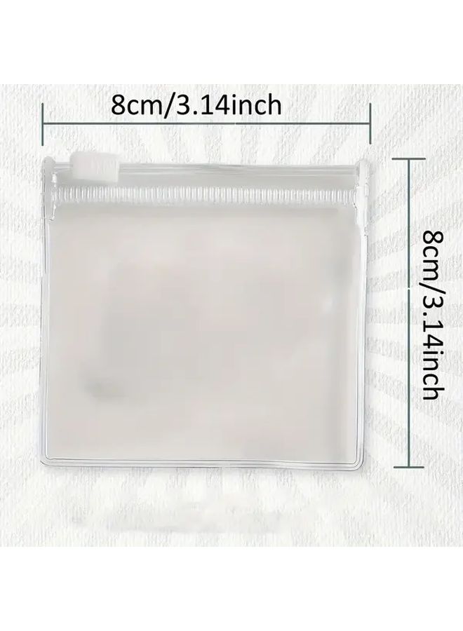 10pcs Clear Plastic Jewelry Storage Bags With Zipper Seal Heavy Duty - Image 5