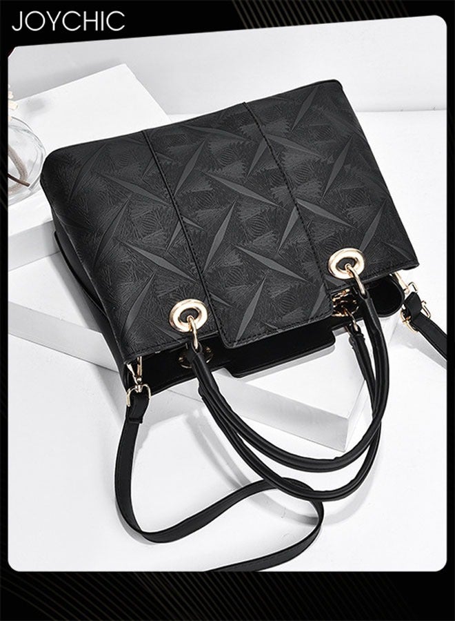 Joychic حقائب يد نسائية بسعة كبيرة حقيبة يد علوية من جلد PU مقاومة للماء حقيبة كتف للسيدات حقيبة عمل - Image 3