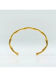 Bamboo Bangle | Stainless Steel | Gold Plated - pzsku/ZE529A5F6622937986577Z/45/_/1736408509/1f6bd66a-3a2d-4d86-b106-8dd2ca67eb93