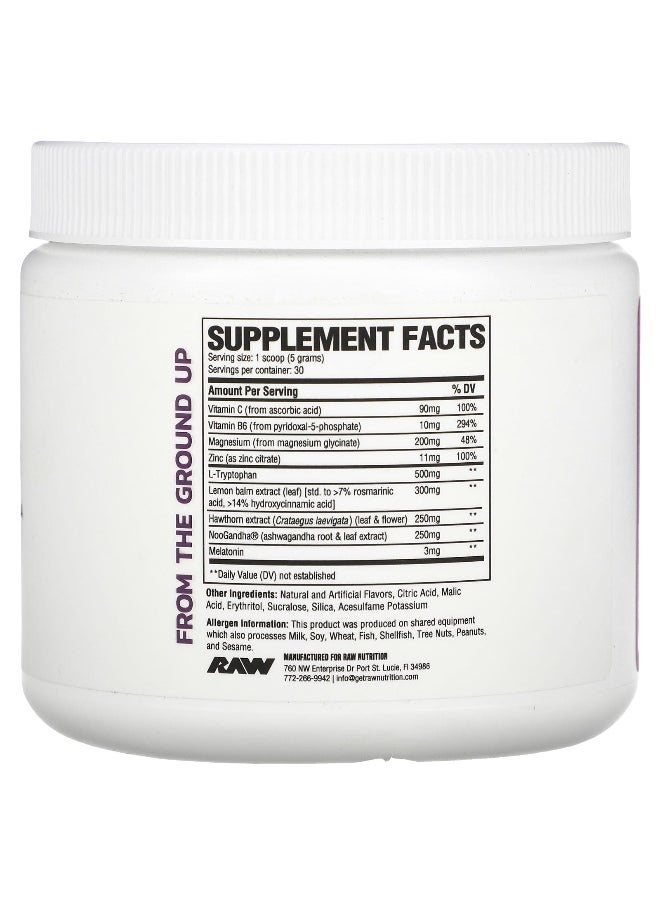 Raw Nutrition Raw Nutrition, Sleep, Mixed Berry, 5.29 oz (150 g)  - Image 2