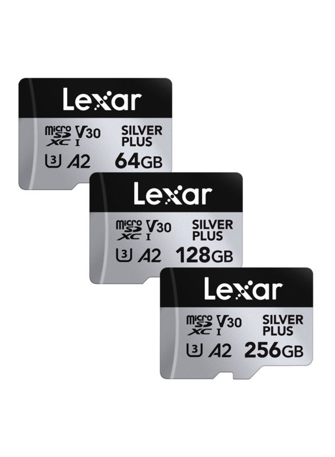 Leksha TF Memory Card 64G 128G 256G 512G Driving Recorder Monitoring UAV High Speed Card-Color:Genuine 1366x-Capacity:64GB