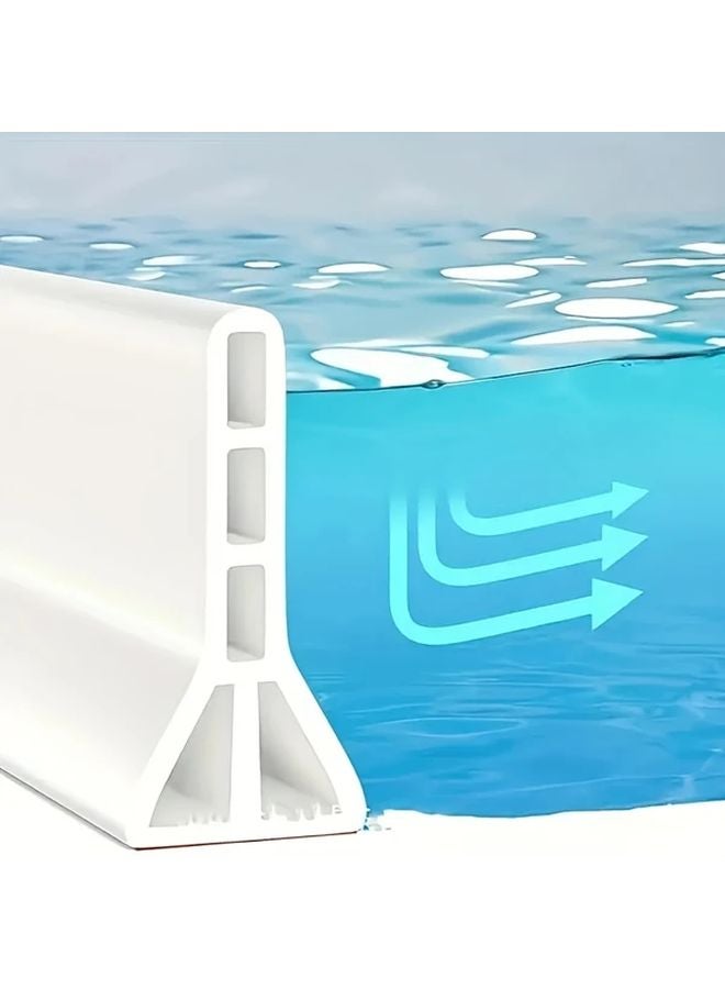 39.37 بوصة حاجز ماء الحمام طويل القامة مضاد للانزلاق شريط عازل للماء حارس الباب - Image 1