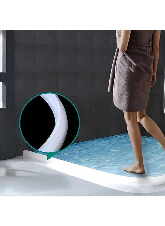 39.37 بوصة حاجز ماء الحمام طويل القامة مضاد للانزلاق شريط عازل للماء حارس الباب - Image 2