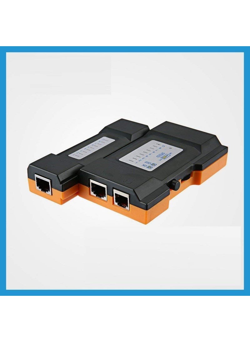Tobo Tobo RJ45 and RJ11 RJ12 Network Cable Tester LAN Cable Tester MultiFunctional LED Networking Tool Tester RJ45 RJ11 RJ12 Data Cable Twisted Pair Connections CAT5CAT6CAT7 UTP LAN Wire Test Tool TD288TC  - Image 3