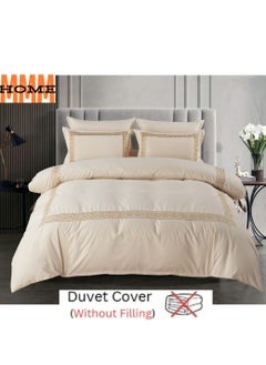 MMM HOME MMM HOME Embroidered 6pcs Super King/King/Single size High Cotton Hotel Master Quality Bedding Set Duvet Cover/Bedsheet/Pillow covers set  - Image 4