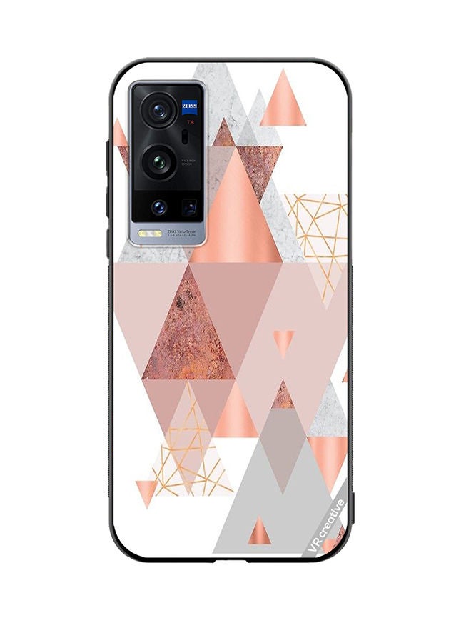 VR CREATIVE Protective Case Cover For Vivo X60 Pro Plus Texture Design Multicolour - Image 1