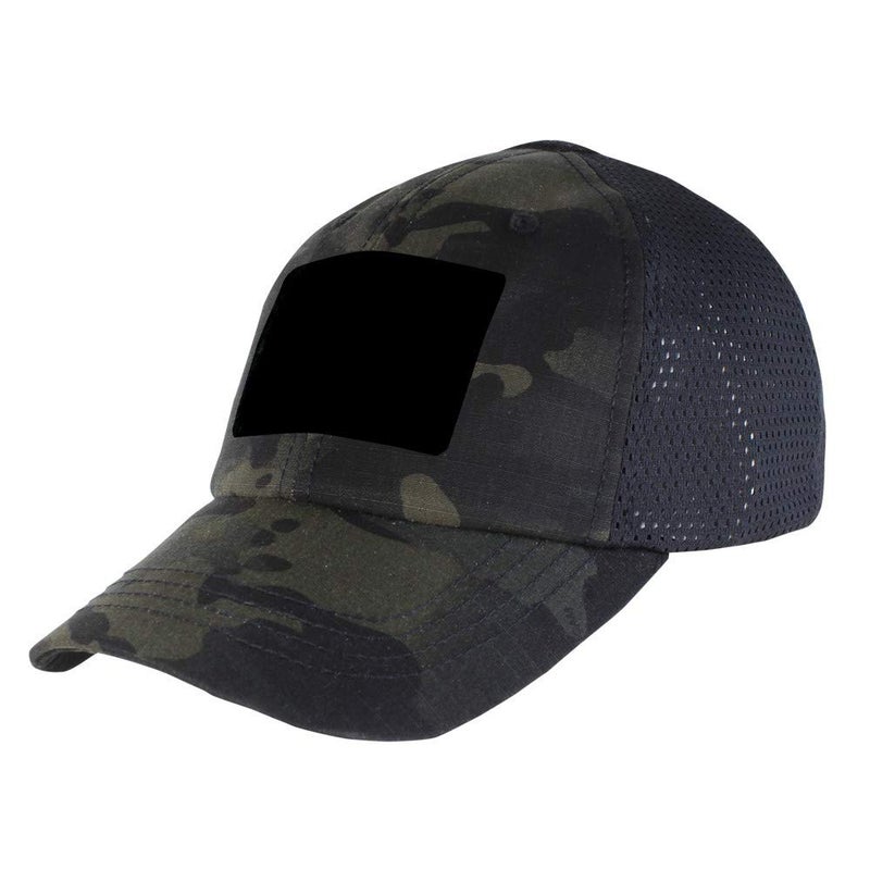 Condor Mesh Tactical Cap (Multicam Black, One Size) - Image 1