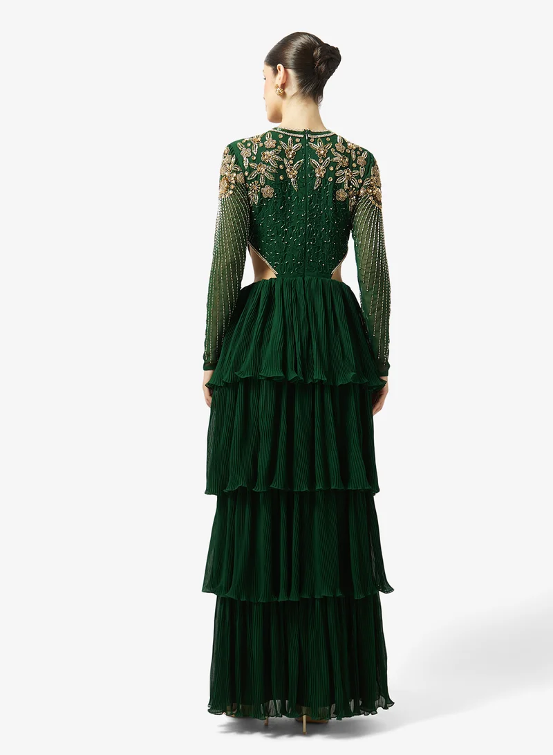 فيرجوس لاونج فستان آيرا مزين بفتحات