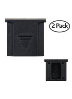JJC 2 PCS Camera Hot Shoe Cover Cap Protector for Fujifilm Fuji X-T5 X-T4 X-T3 X-T30 II X-T20 X-S10 X-PRO3 X-PRO2 X-E4 X-E3 X100V X100S X-T200 X-T100 X-A10 X-A5 X-H1 GFX100 GFX50S-Black  - Image 2