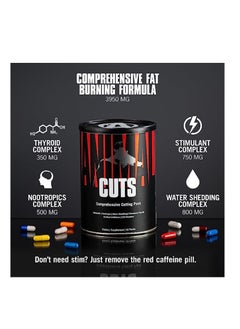 UNIVERSAL NUTRITION Animal Cuts Fat Burner and Weight Loss Management Supplement for Men and Women, Pack of 42  - Image 3