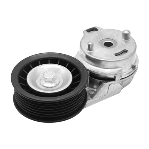 DUZFOREI 38382 Automatic Belt Tensioner and Pulley Assembly Replacement for Chrysler Aspen 2007-2008, Replacement for Dodge Durango Ram 2004-2008, Replaces 53032130AA 53032130AC 89325 49374 - Image 1
