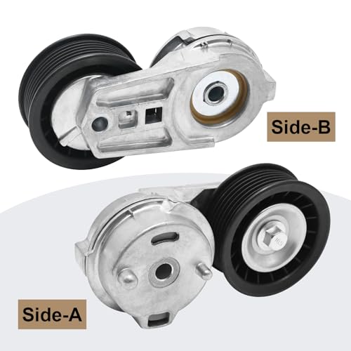 DUZFOREI 38382 Automatic Belt Tensioner and Pulley Assembly Replacement for Chrysler Aspen 2007-2008, Replacement for Dodge Durango Ram 2004-2008, Replaces 53032130AA 53032130AC 89325 49374 - Image 4