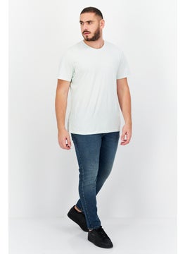 Asos Design Men Skinny Fit Washed Stretchable Jeans, Navy  - Image 4