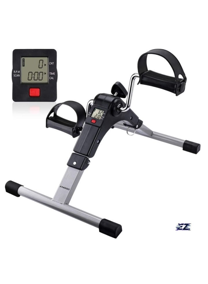 Compact & Foldable Mini Stationary Bike for Home Use – Space-Saving Design, Easy to Store, Adjustable Resistance Levels, Quiet Operation – Perfect for Small Apartments, Home Gyms, and Fitness Enthusiasts