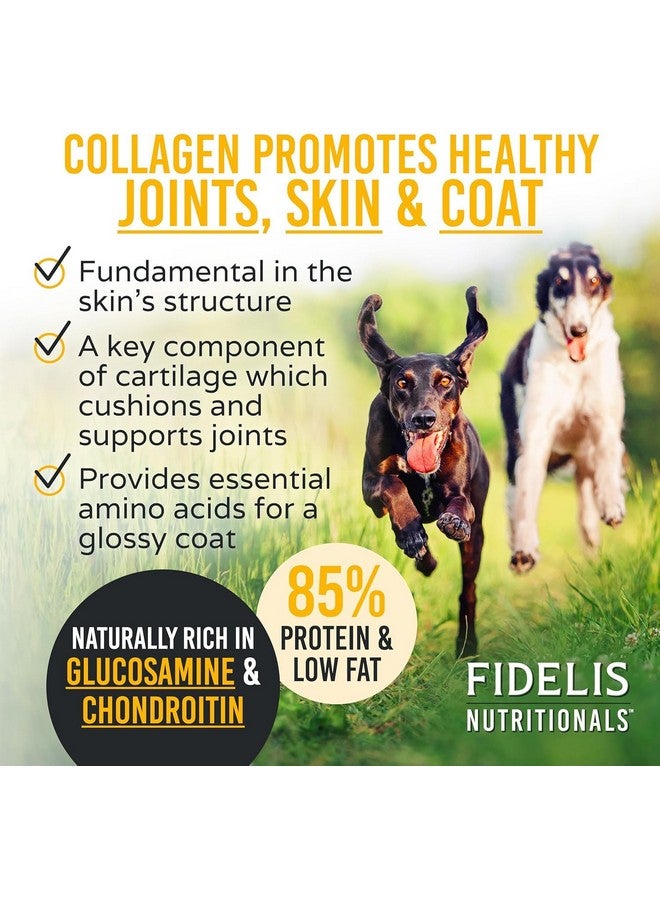 FIDELIS Rawhide Free Dog Chews Long Lasting, Treat Sticks, Dog Treats, Small & Large Dogs, Beef Collagen, Gluten Free, Grain Free, Pet Chew, Bones-Alternative, Made in USA, Peanut Butter, 7" - Image 4