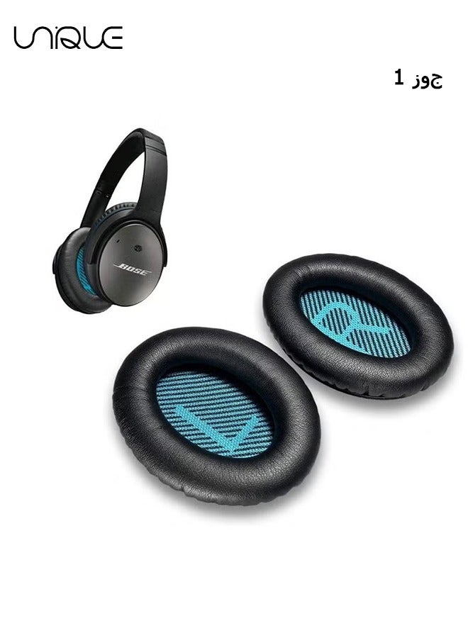 Unique Replacement Ear Cushion Kit for BOSE QC35 QC2 QC2 QC15 AE2 AE2i AE2w SoundLink II SoundTrue, Sponge Case Ear Cushion Replacement  - Image 1