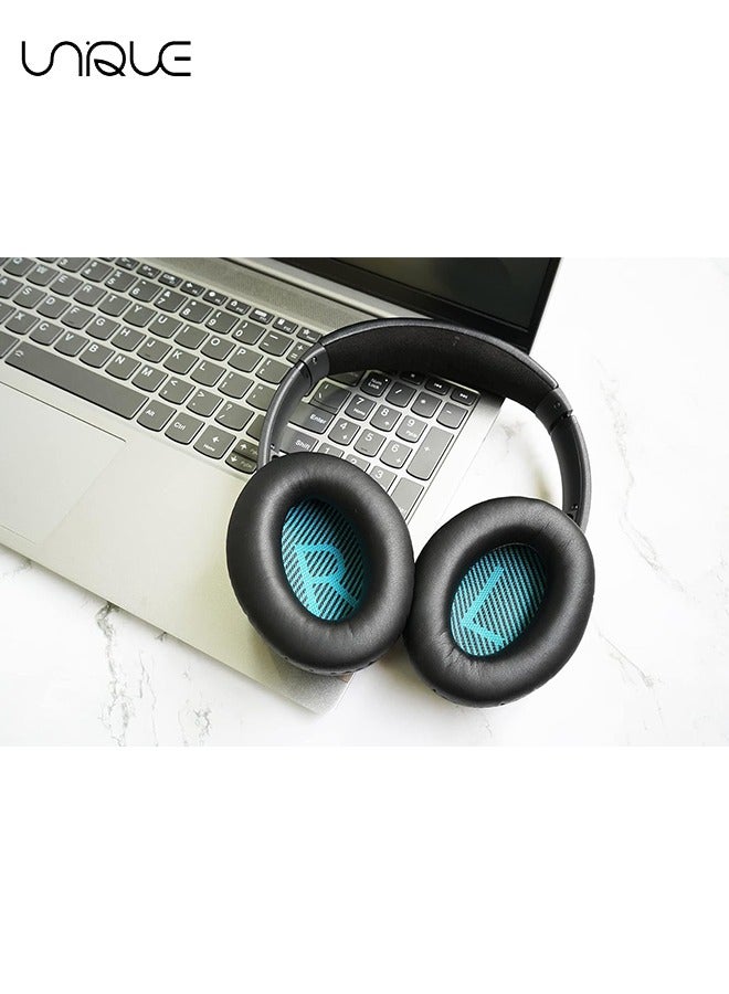 Unique Replacement Ear Cushion Kit for BOSE QC35 QC2 QC2 QC15 AE2 AE2i AE2w SoundLink II SoundTrue, Sponge Case Ear Cushion Replacement  - Image 4