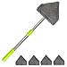 Conliwell Car Windshield Squeegee Cleaning Tool Vehicle Window Cleaner with 4 Reusable Washable Microfiber Pads Telescoping Handle 13 167 180 Rotatable for Both Interior and Exterior Car Glass - Image 2
