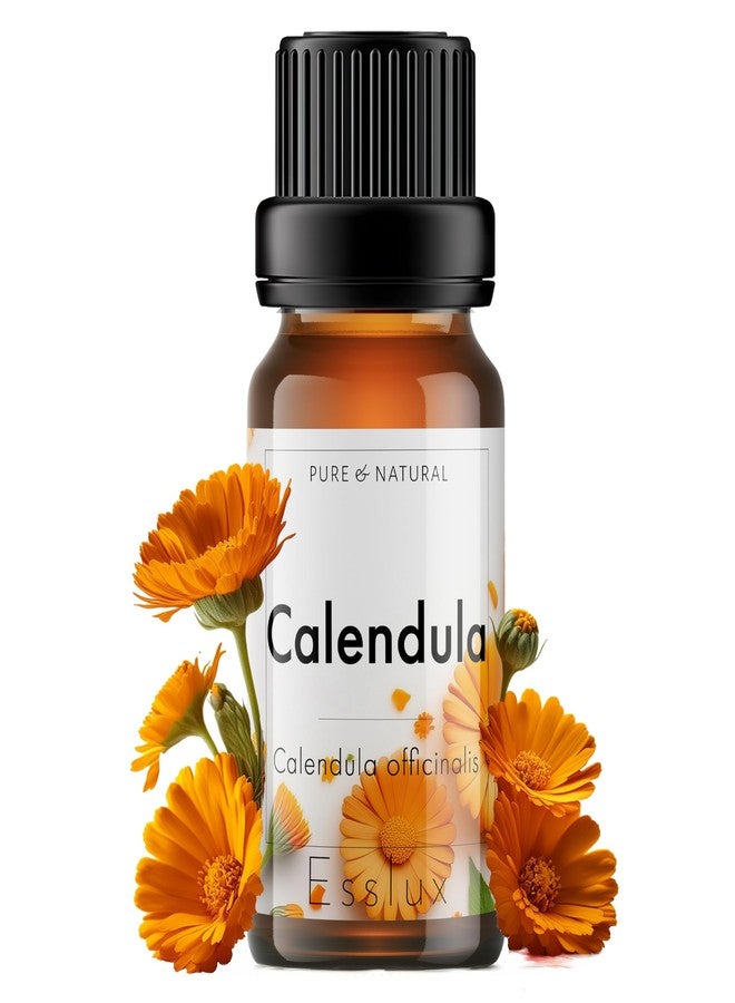 Esslux Calendula Essential Oil - 100% Pure Natural Calendula Oil for Skin Care & Aromatherapy | Soothing & Nourishing Oil for Diffuser, Massage & DIY Projects - Therapeutic Grade - 10 ML - Image 1