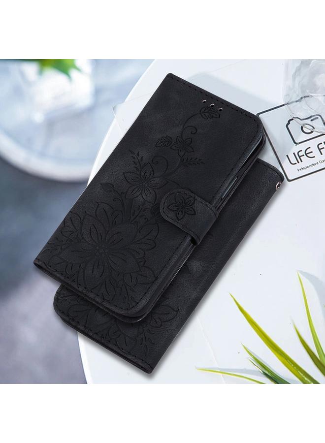 Zaboon Case For Honor Magic7 Lily Embossed Leather Phone Case - Image 2