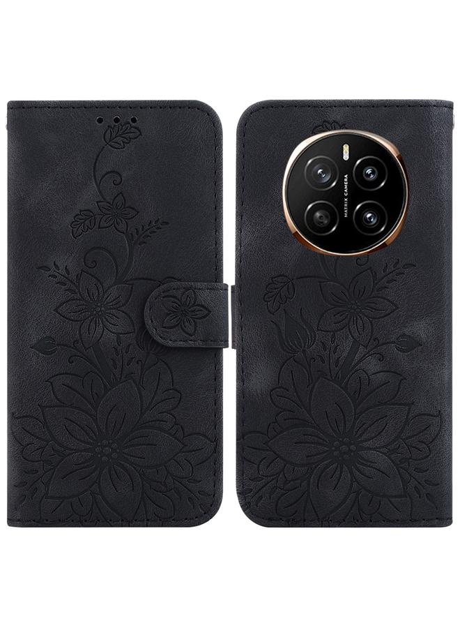 Zaboon Case For Honor Magic7 Lily Embossed Leather Phone Case - Image 1