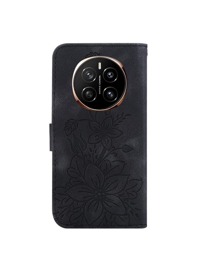 Zaboon Case For Honor Magic7 Lily Embossed Leather Phone Case - Image 4