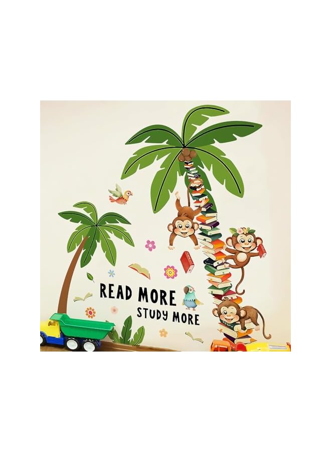 S-TOP Tree Wall Decals, Removable Vinyl Wall Stickers for Living Room Bedroom, Nature Forest Theme Home Wall Art Decor, Easy to Apply and Repositionable Wall Decoration - Image 4