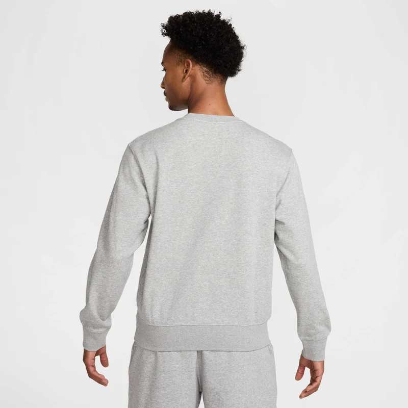 Nike Grey Men's Club Fleece Sweatshirt for Men | Best Price UAE