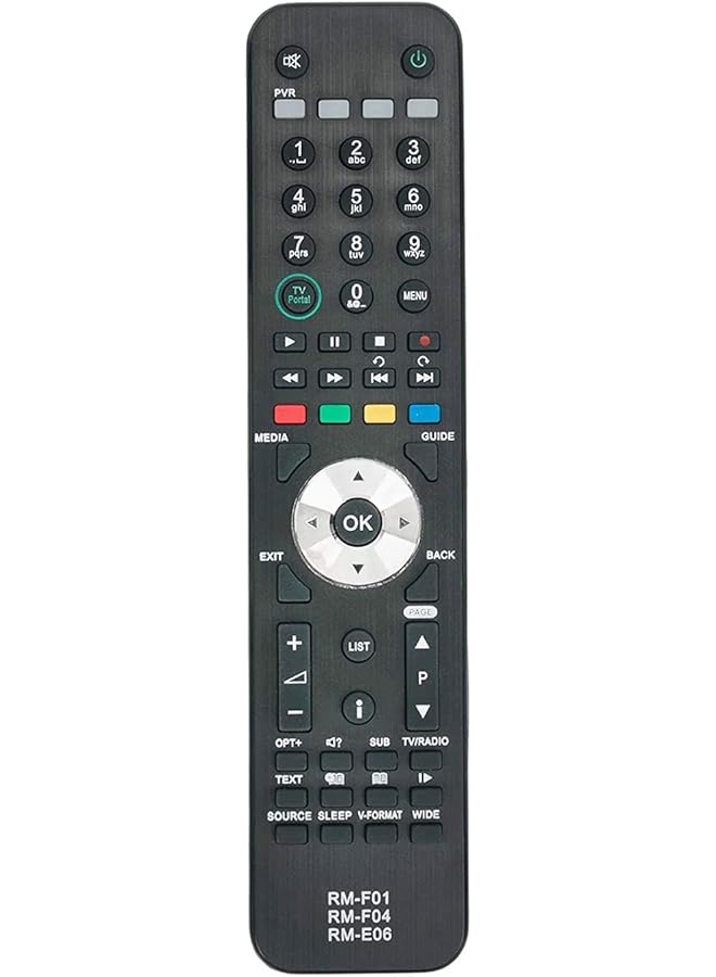 The Bros New RM-F01 RM-F04 RM-E06 Replaced Remote Control fit for Humax HDR-Fox T2 Foxsat-HDR HD-Fox T2 - Image 1