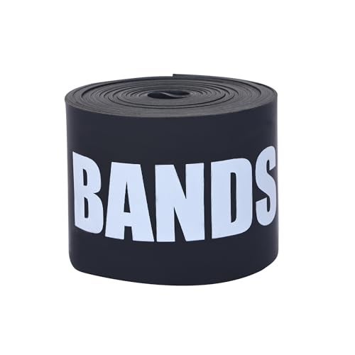 A-TAPE Muscle Floss Bands (5’ Ft Long X 2” inch Width)- Compression Bands - for Improving Movement, Increasing Circulation & Reducing Soreness (Black (Medium)) - Image 5