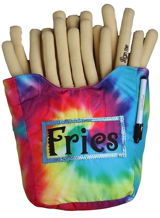 Autograph Pillows Camp Bunk Kids Autograph Pillows A Great Pre-Camp Gift for Boys Or Girls Fries - Image 1