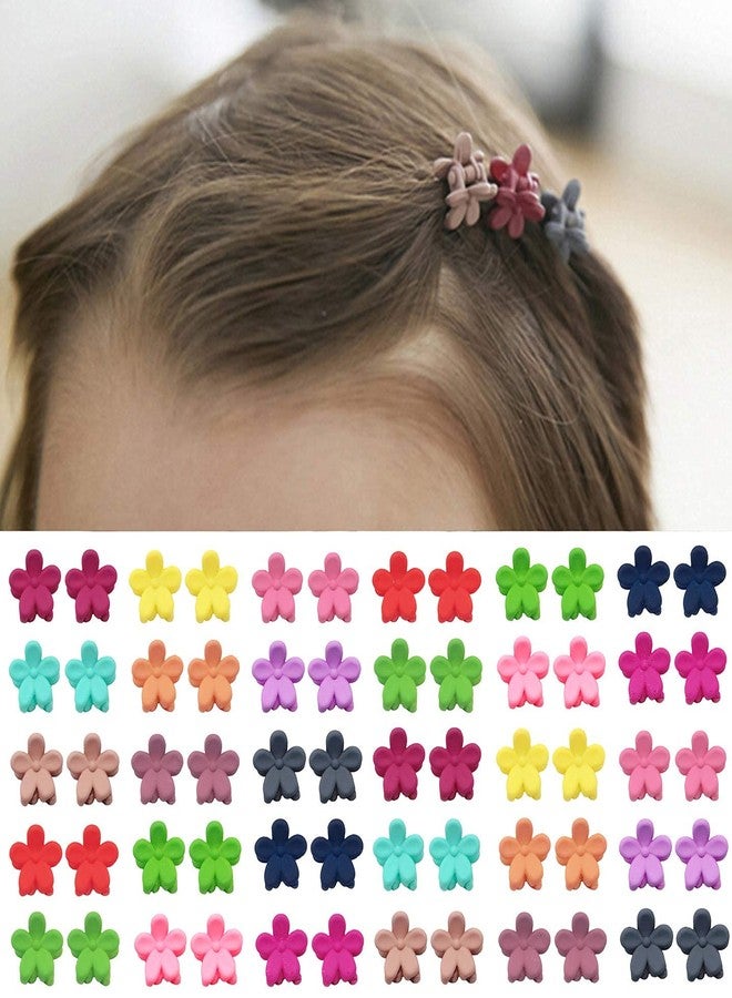 Magrido 60-piece Mini Flower Hair Claw Clips - Multipurpose Hair Accessories for Creating Updos, Bangs, and Other Hairstyles - Ideal for Women, Girls, and Children - Image 1