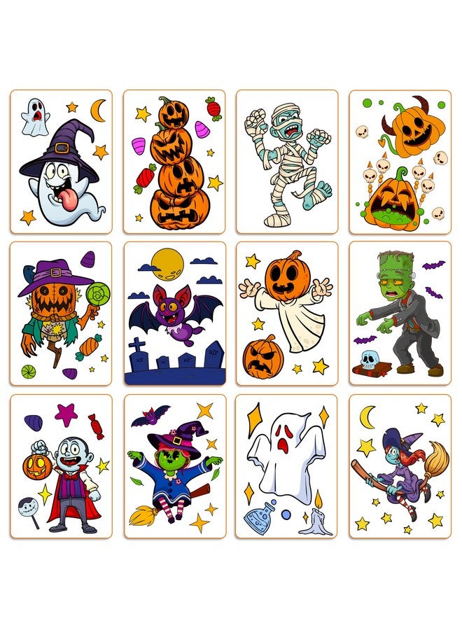 D-FantiX Halloween Coloring Books Bulk for Kids Ages 3-8, 48 Pack Mini Coloring Books Party Favors, Trick or Treat Goodie Bag Stuffer Fillers Gifts Fun Activity Decorations Supplies - Image 5