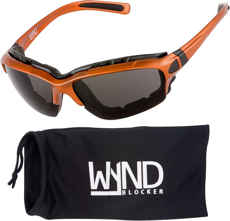 WYND Blocker نظارات ركوب الدراجات النارية للرياضات المتطرفة، نظارات شمسية ملفوفة - Image 1