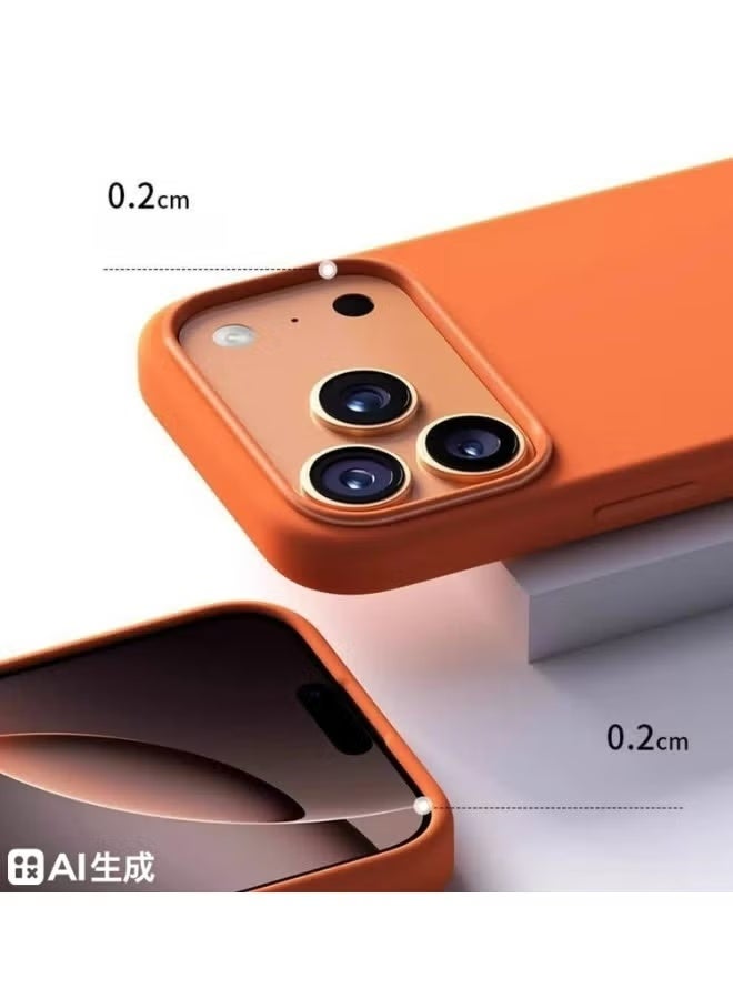 iPhone 17 Pro Max Silicone Case with MagSafe – Midnight - Image 4