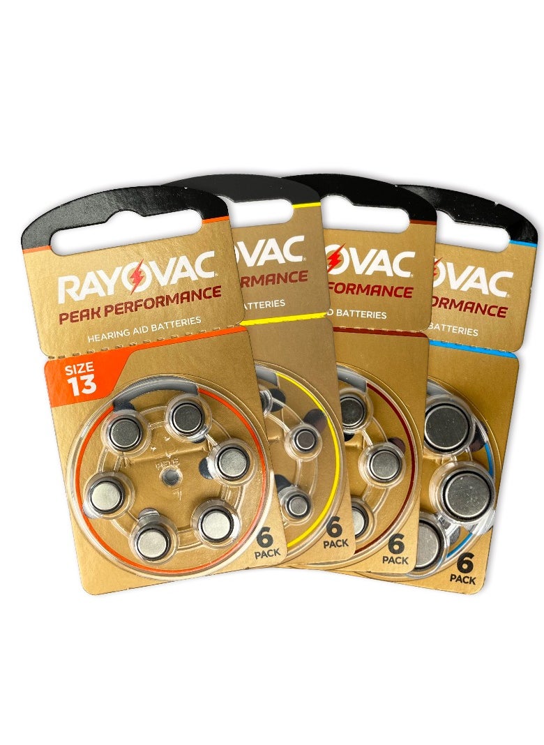 Rayovac - 30-Piece Original Imported Hearing Aid Batteries, Size 10 Button Battery - Image 1