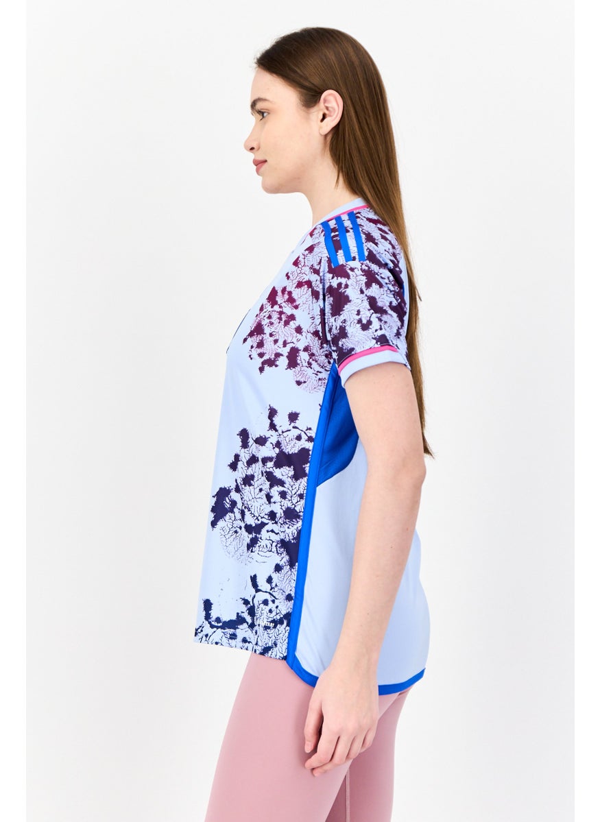 Adidas Women Sportswear Fit Spain Football Team 23 Away Jersey, Multicolor  - Image 4