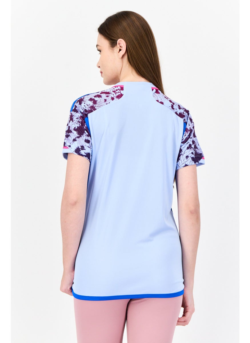 Adidas Women Sportswear Fit Spain Football Team 23 Away Jersey, Multicolor  - Image 3