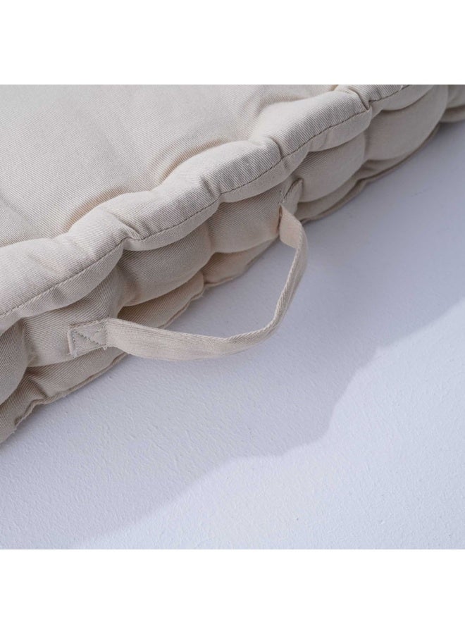 Pan Home وسادة أرضية أساسية رائعة |50x50x10 سم | مقعد مريح، لون سريع - Image 2