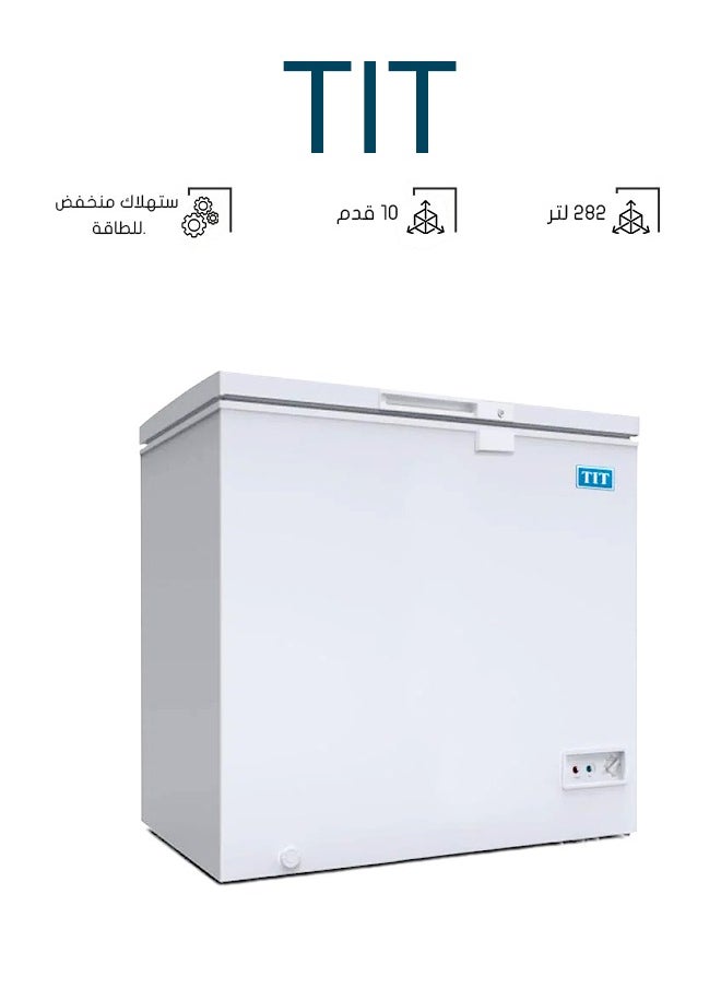 Floor freezer 10 CFT - 282L - White - TI300 - pzsku/ZE52C1AB1659432DE6095Z/45/1741701112/f20be61e-0543-4807-bed2-a5885737e0b9