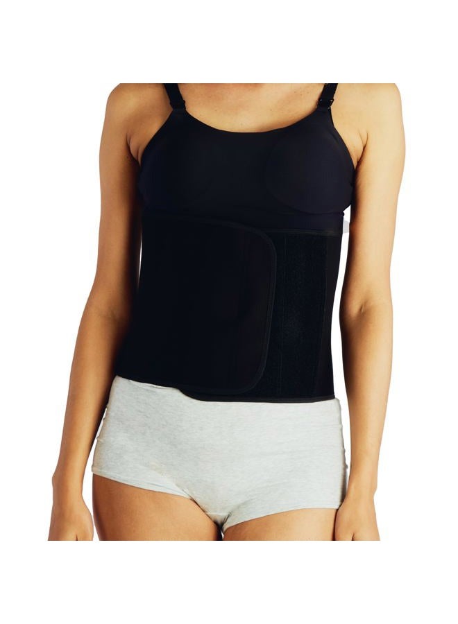 BELLY BANDIT Postpartum Belly Wrap w/Bamboo Viscose - Soft Tummy Binder for Pregnancy Recovery, Waist & Core Compression - Maternity Recovery Wrap for C-Section or Natural Delivery - Black, Large - Image 1