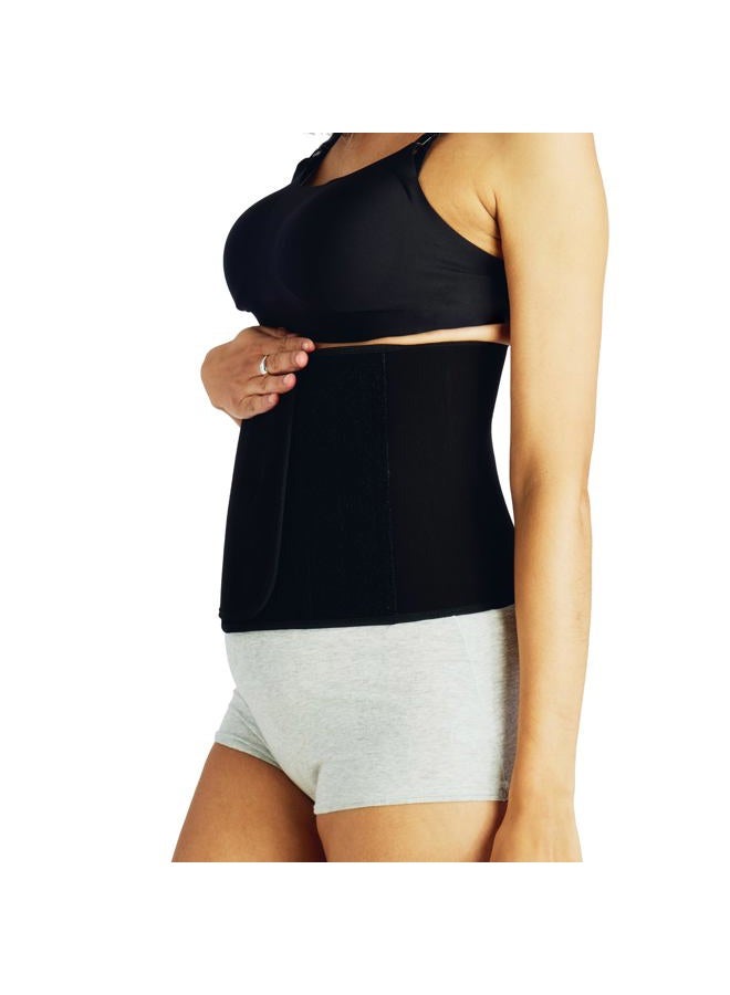 BELLY BANDIT Postpartum Belly Wrap w/Bamboo Viscose - Soft Tummy Binder for Pregnancy Recovery, Waist & Core Compression - Maternity Recovery Wrap for C-Section or Natural Delivery - Black, Large - Image 2