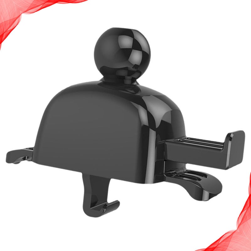 1pc Mobile Phone Holder Vent Accessories Phone Bracket Vehicle-mounted Car Mobile Phone Holder ( 17mm Black) - Image 5