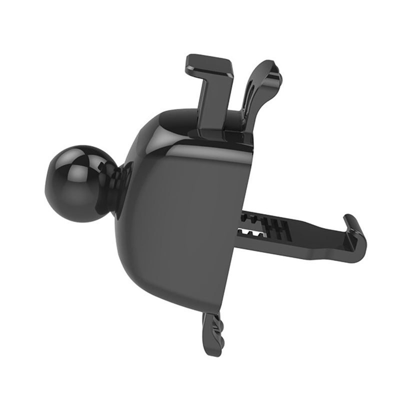 1pc Mobile Phone Holder Vent Accessories Phone Bracket Vehicle-mounted Car Mobile Phone Holder ( 17mm Black) - Image 2