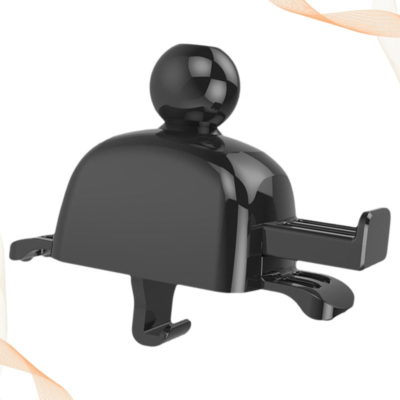 1pc Mobile Phone Holder Vent Accessories Phone Bracket Vehicle-mounted Car Mobile Phone Holder ( 17mm Black) - Image 3