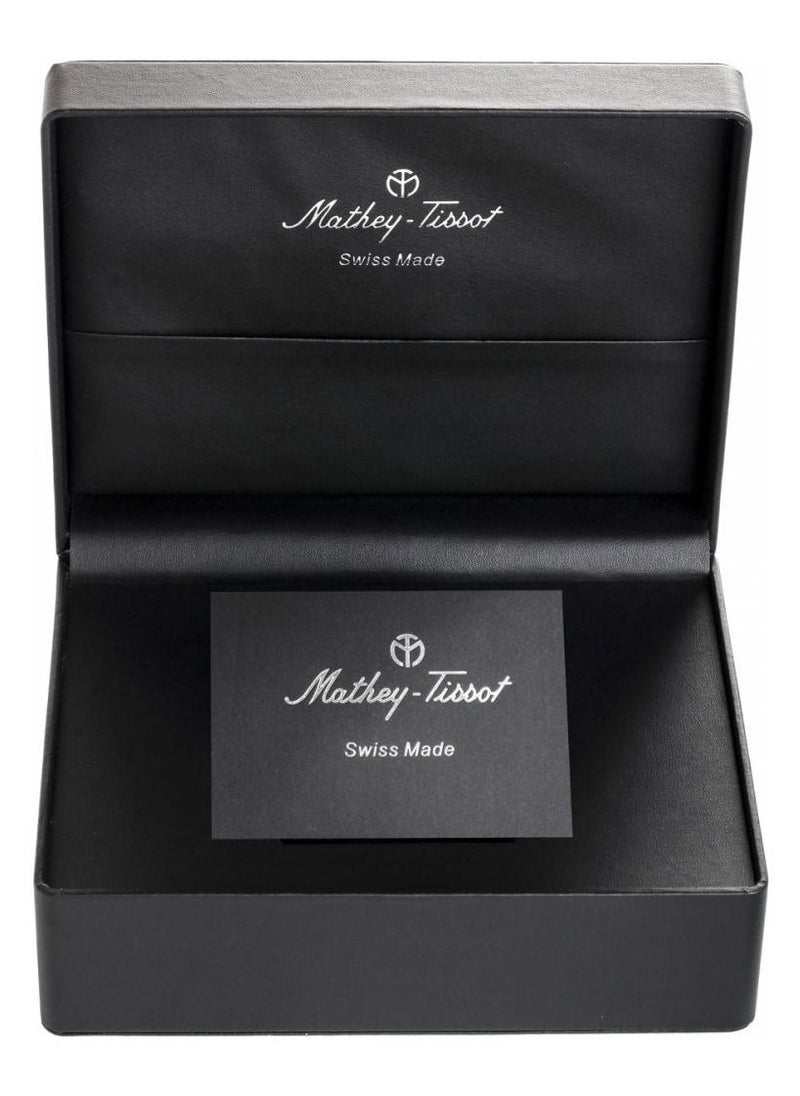Mathey-Tissot Mathey-Tissot Rolly III Crystal Black Dial Ladies Watch D810AN  - Image 2