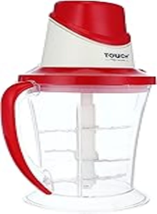 TOUCH Elzenouki Touch El Zenouki 40544 Meat Chopper 700W - 3 Blades - Garlic Chopper Accessory 